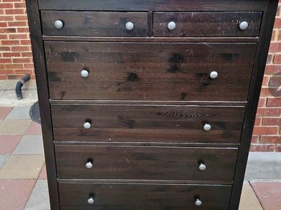 IKEA HEMNES Tall 6 Drawer Dresser
