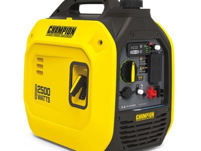 NEW 2500-Watt Recoil Start Gasoline Powered Inverter Generator with CO Shield and Quiet Technology by Champion Power Equipment