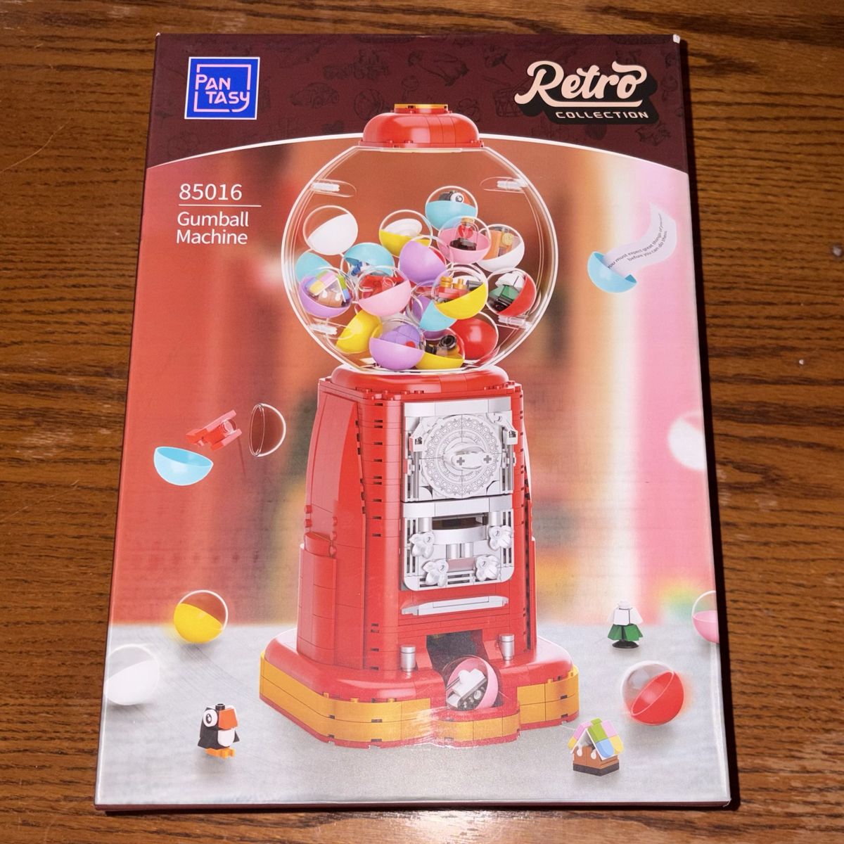 Pantasy 85016 Retro Collection Gumball Machine Building Set