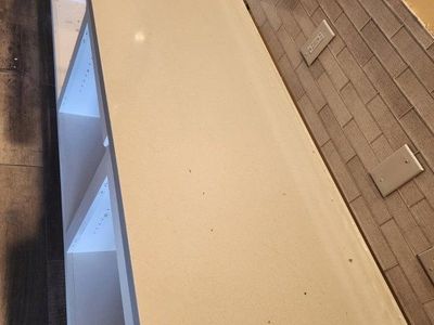 used gray quartz slabs for kitchen or bathroom