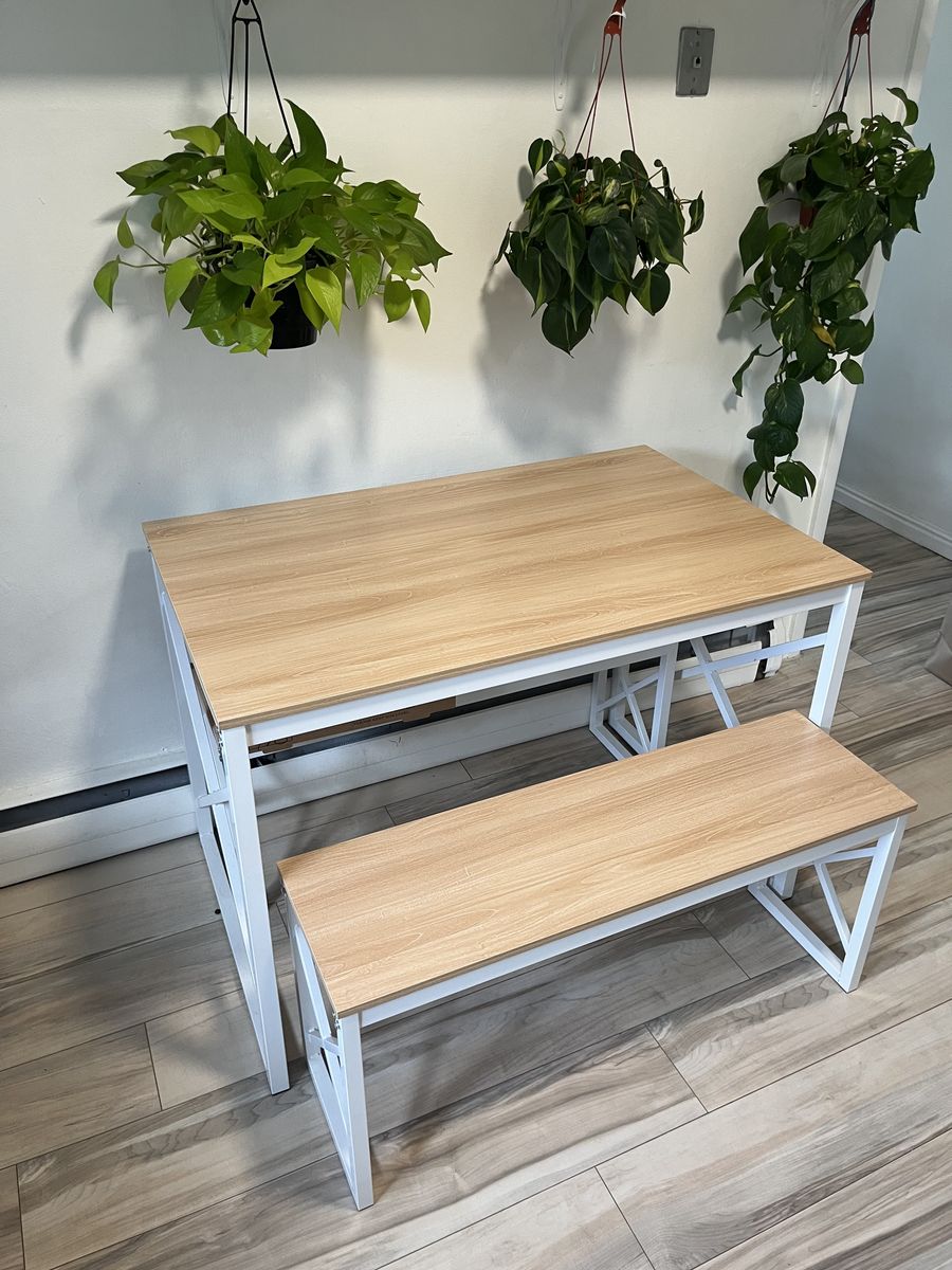 Table and Benches