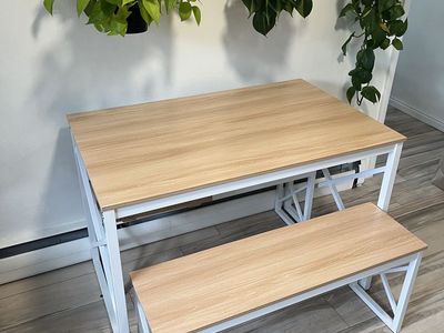 Table and Benches