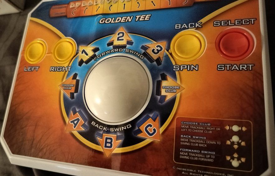 Golden Tee plug and play video game in box