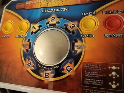 Golden Tee plug and play video game in box
