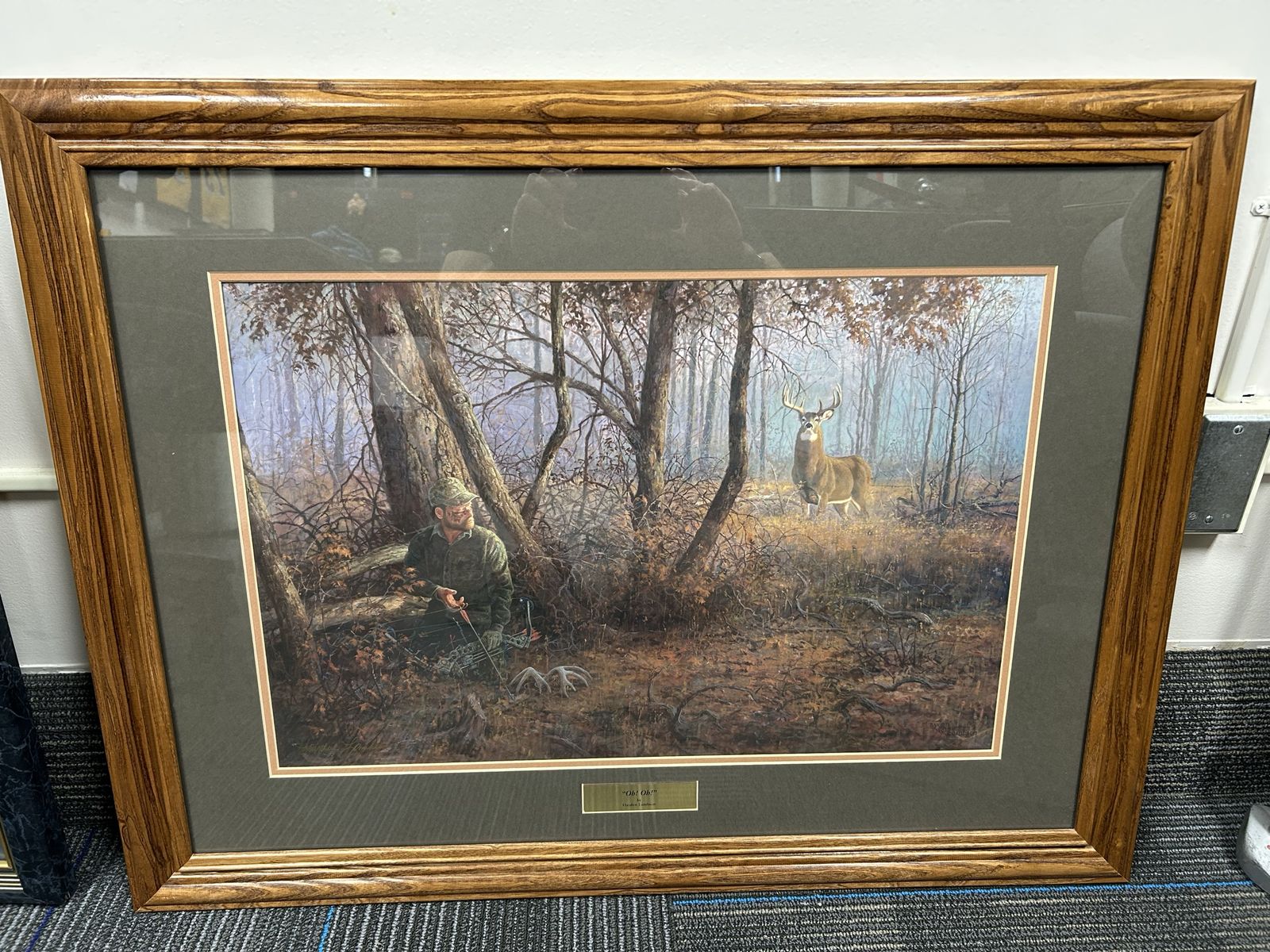 Hayden Lambson "Oh, Oh!" Signed Numbered Framed!!