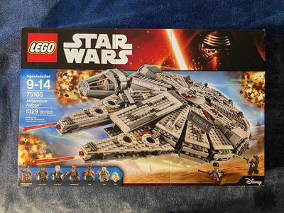 Brand New LEGO Star Wars Millennium falcon (75105)