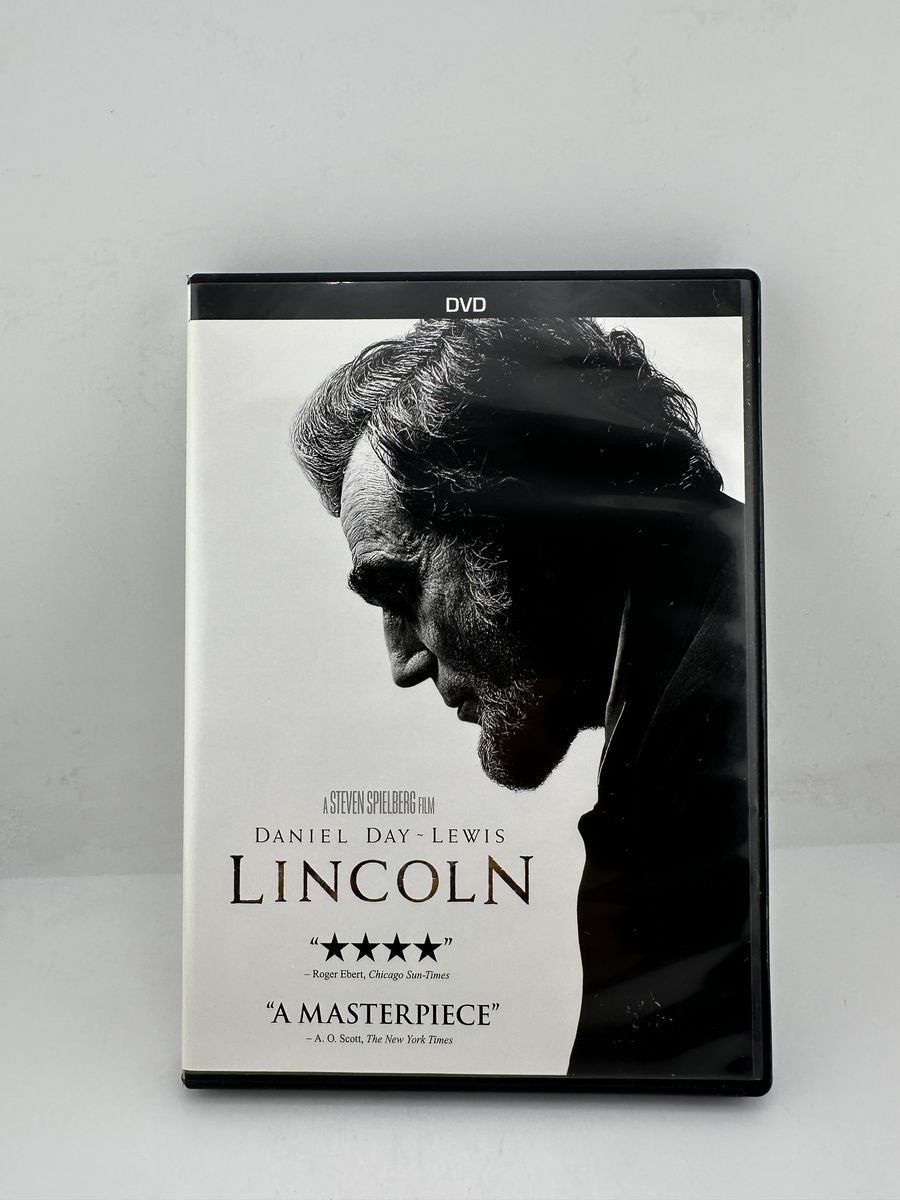 Lincoln DVD Daniel Day-Lewis Steven Spielberg Historical Drama