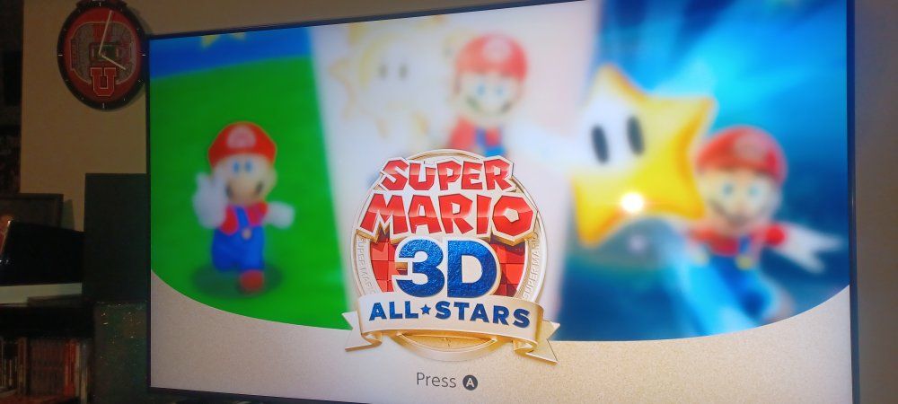 Nintendo Switch Super Mario 3D All-Stars Game Cartridge - Used