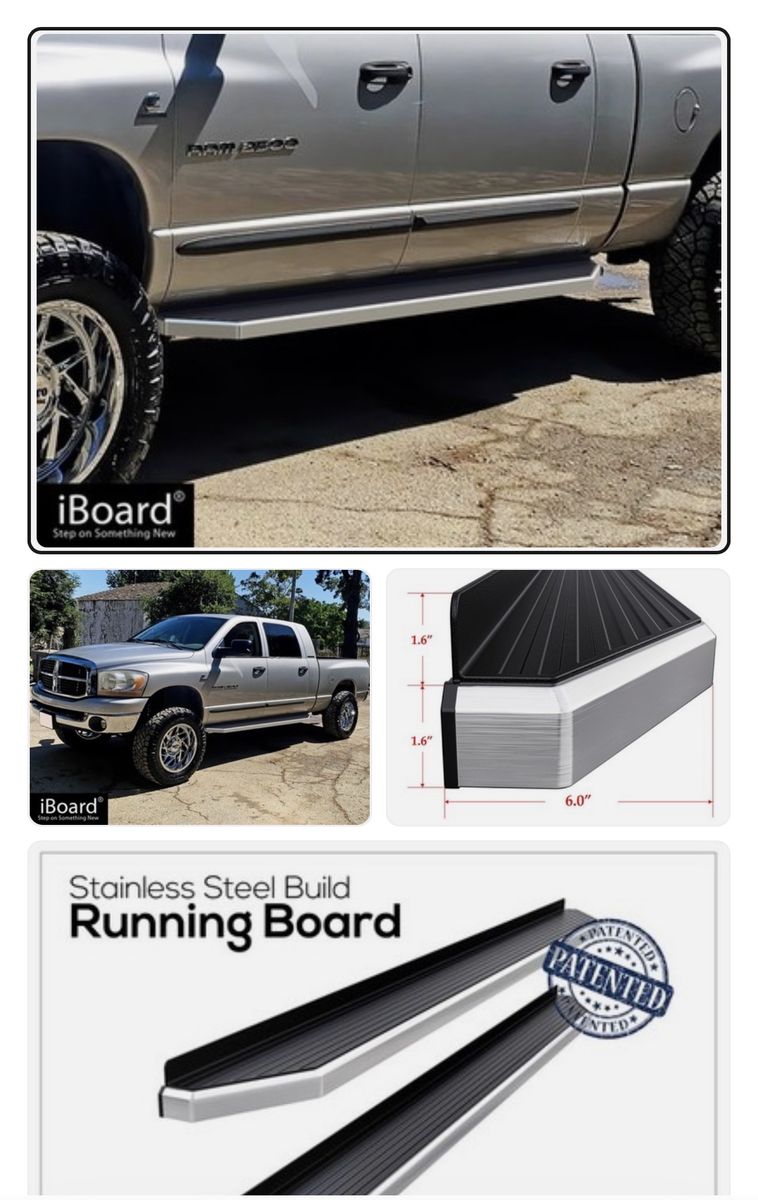 06-08 Ram MegaCab Running Boards