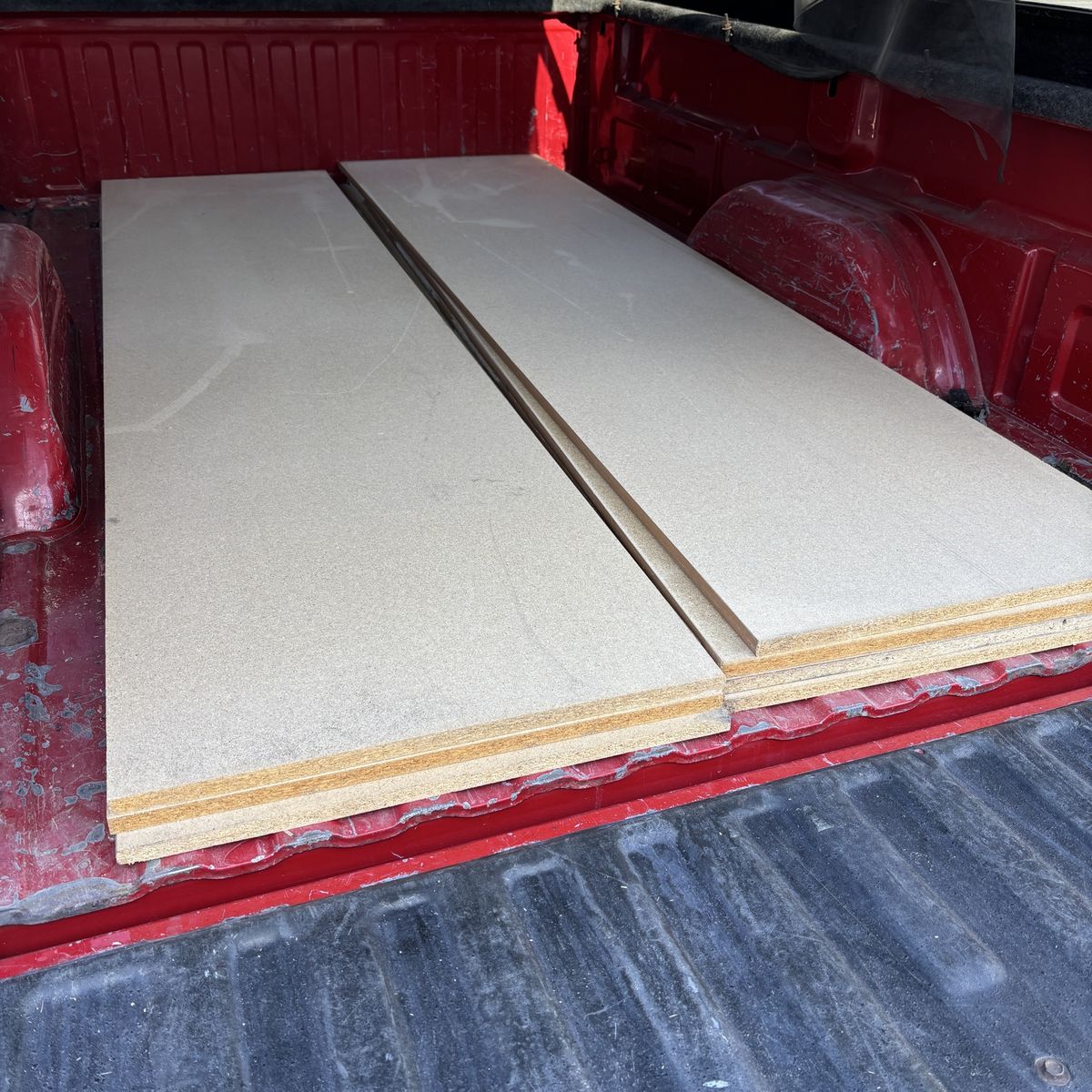 2X8 foot 3/4 Thick Inch Particle Board Shelving Bo