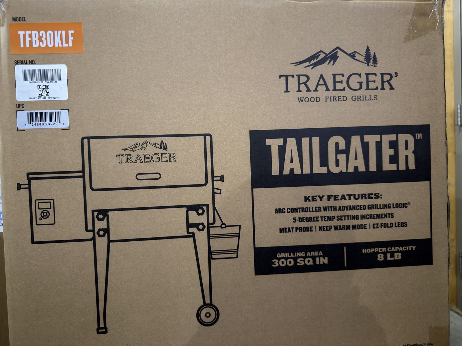 Traeger Tailgater 20 Pellet Grill