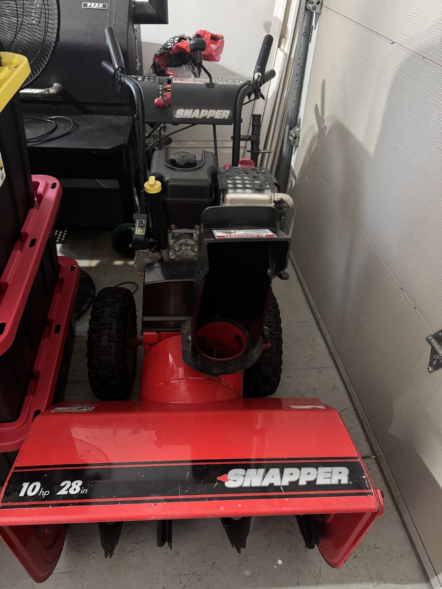 10 Hp Snapper Snowblower