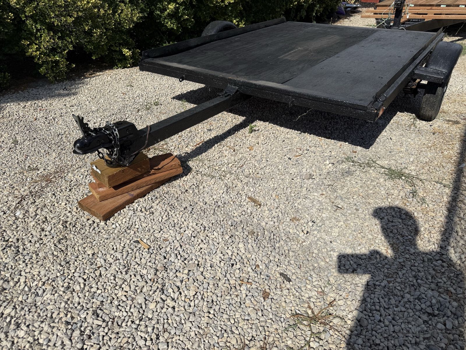 6x8 deck utility trailer
