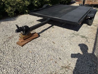 6x8 deck utility trailer