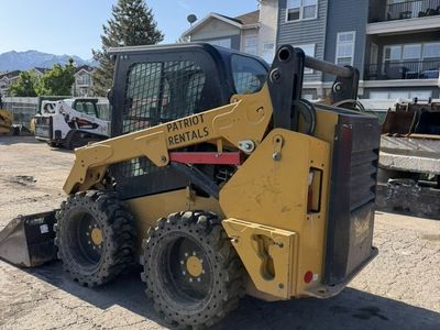 Cat Wheel Skids for Rent - Skid Steer Bobcats
