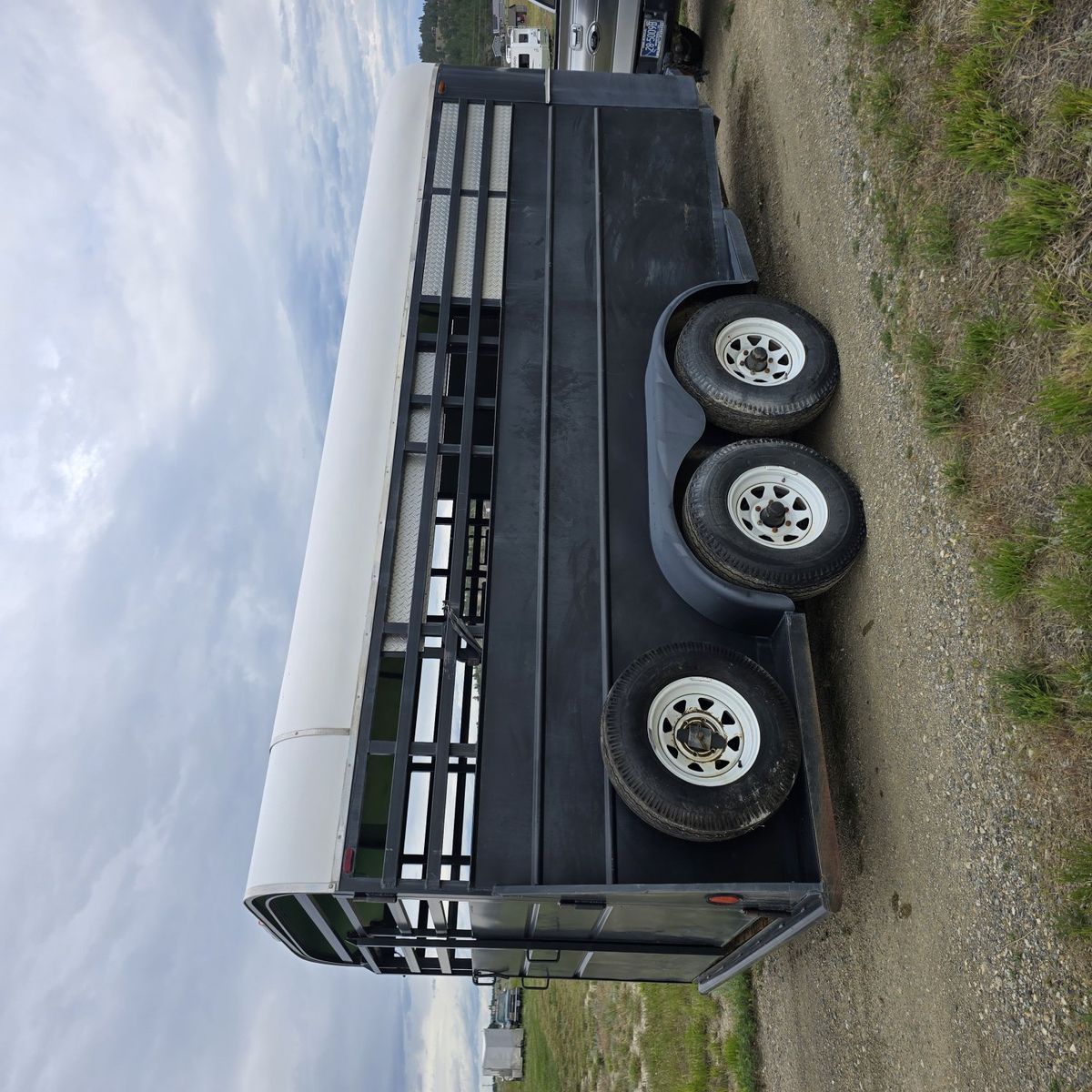 1988 Blair 4-Horse Trailer Bumper Pull Dual Axle