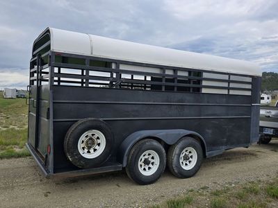 1988 Blair 4-Horse Trailer Bumper Pull Dual Axle