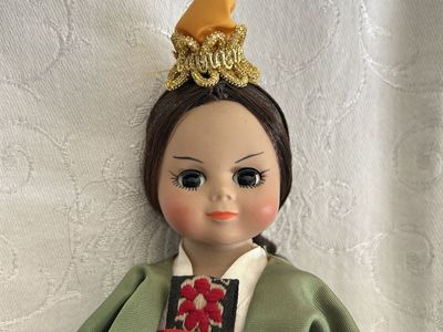 Vintage Korea Madame Alexander Doll in Traditional Korean Dress - Adorable Collectible Figurine circa 1980’s