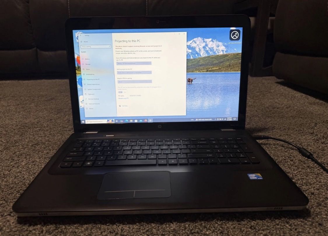 HP Pavilion dv7 Laptop Intel Core i3 4GB RAM