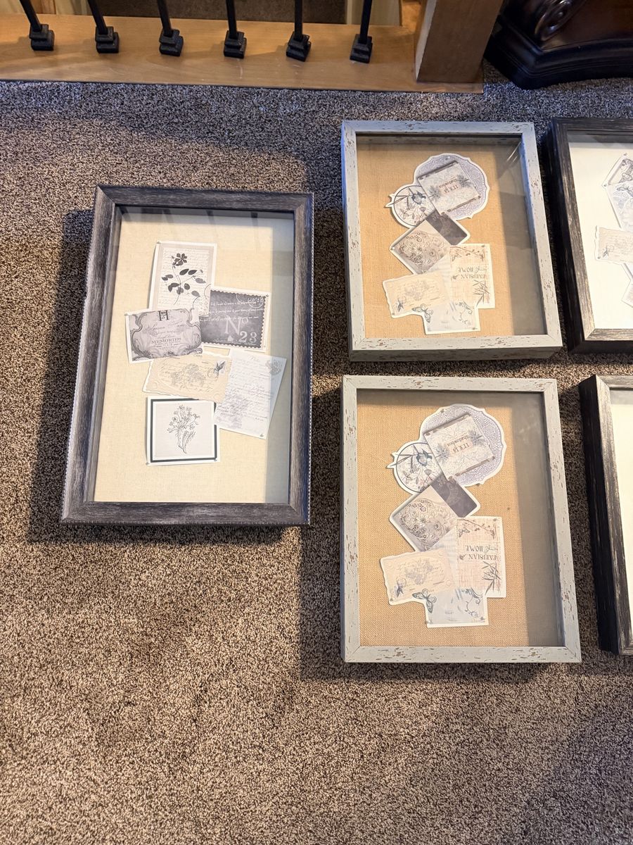 5  shadowboxes