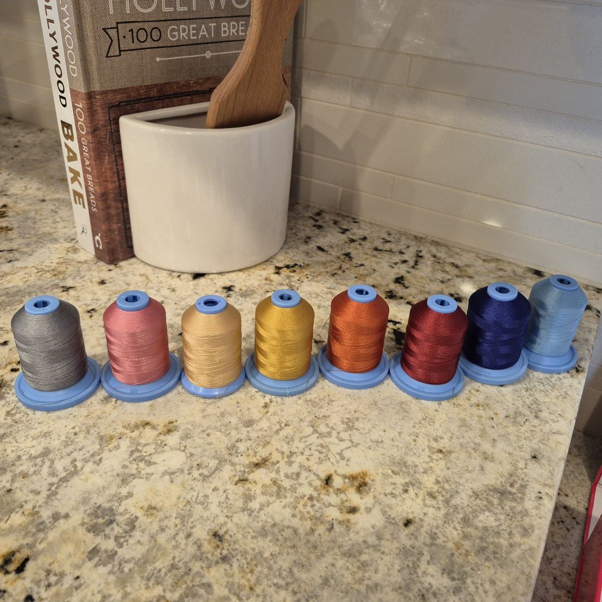 Embroidery Thread Lot of 8