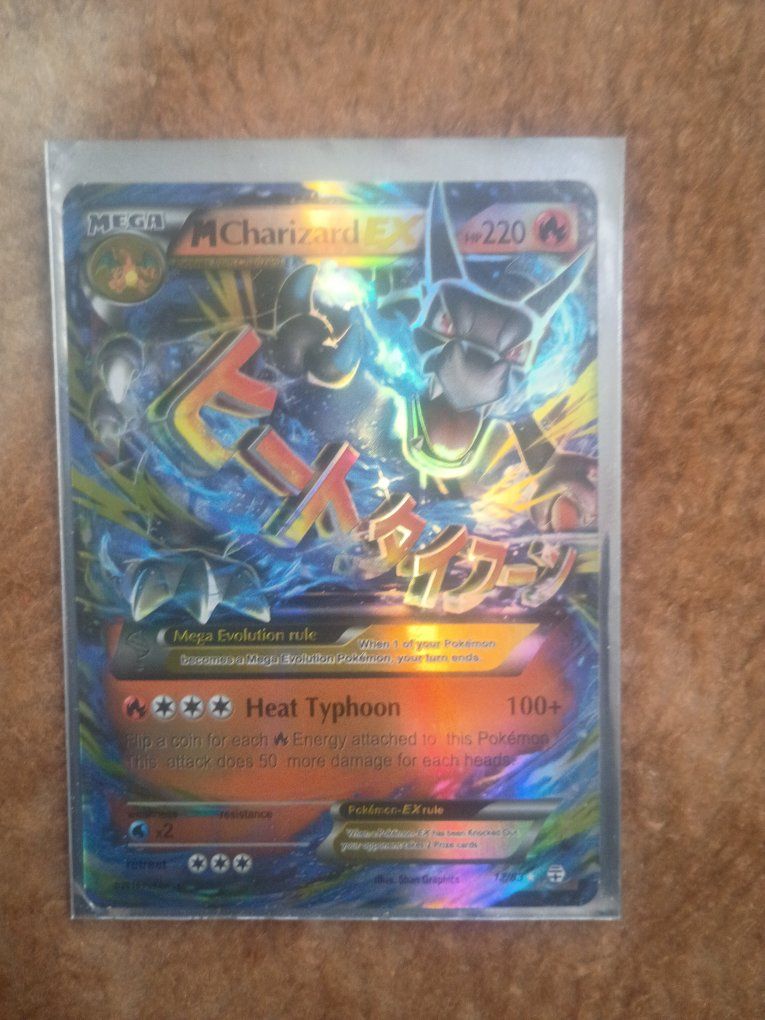 Pokemon Card - M Charizard EX 12/83 - Holo Rare - XY Generations - 220 HP - Collectible TCG