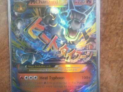 Pokemon Card - M Charizard EX 12/83 - Holo Rare - XY Generations - 220 HP - Collectible TCG