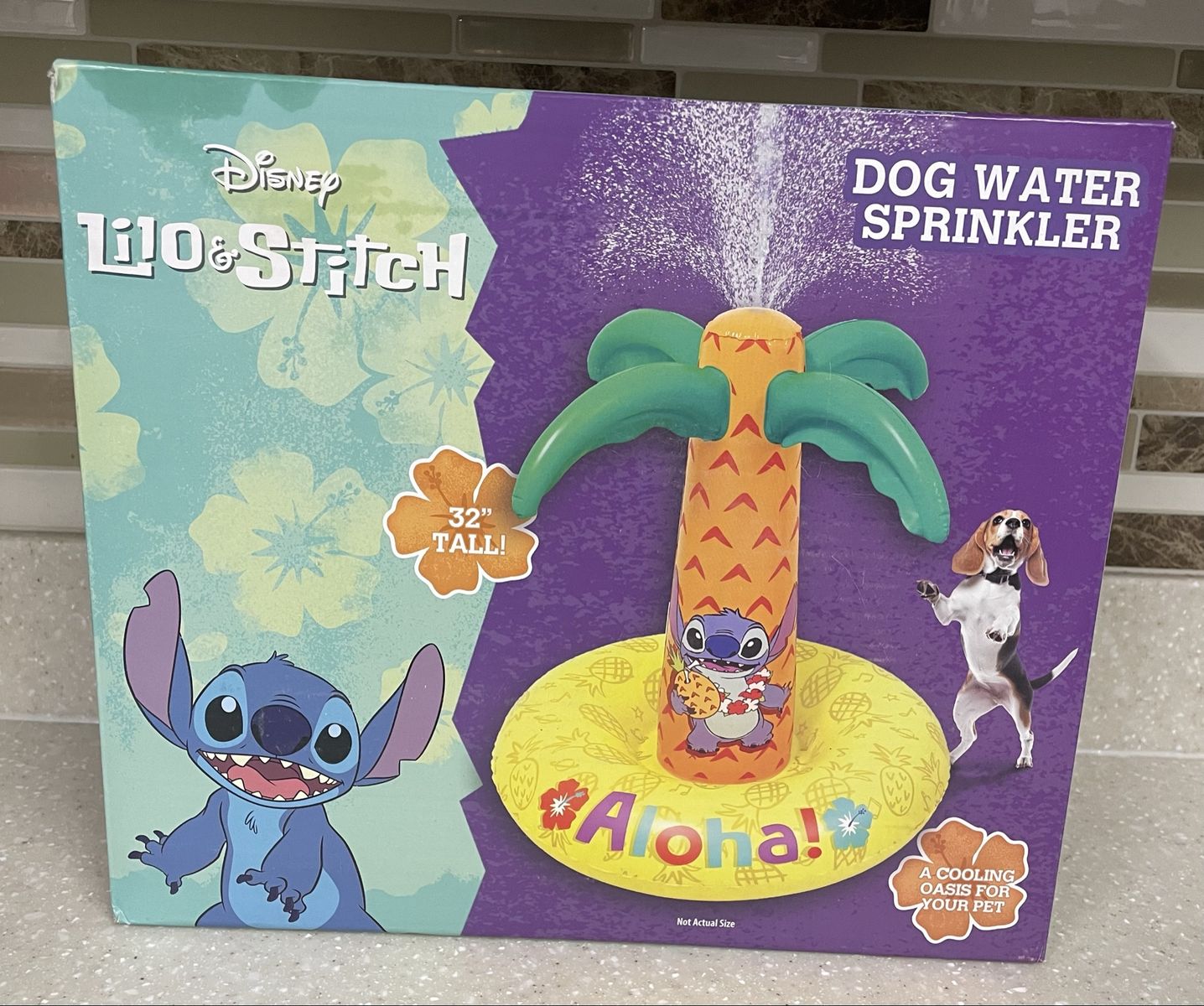 Disney  Dog Inflatable Palm Tree