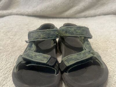 Teva Toddler Size 12 Green Print Sports Sandals