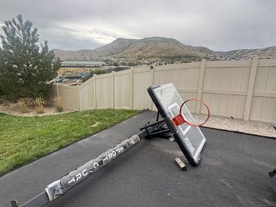 Sport Court Basketball Hoop System