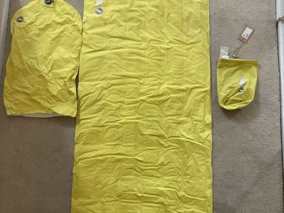 Big Agnes Insulated Divide Sleeping Pad 20x72 Yellow Camping Gear