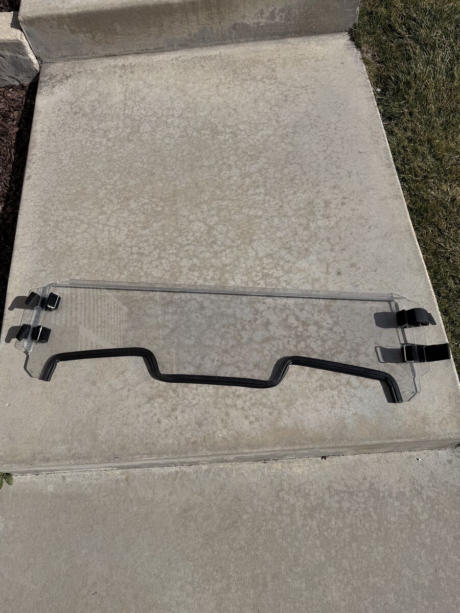 Polaris Rzr half windshield 2019+
