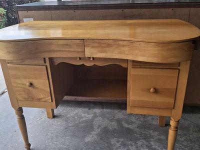 1950 all wood unique vanity