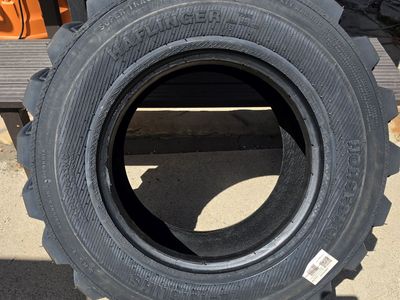 New HORSESHOE HAFLINGER 12x16.5 14PR SKID STEER TIRES w/Rim-Guard-Wall LRG Heavy Duty