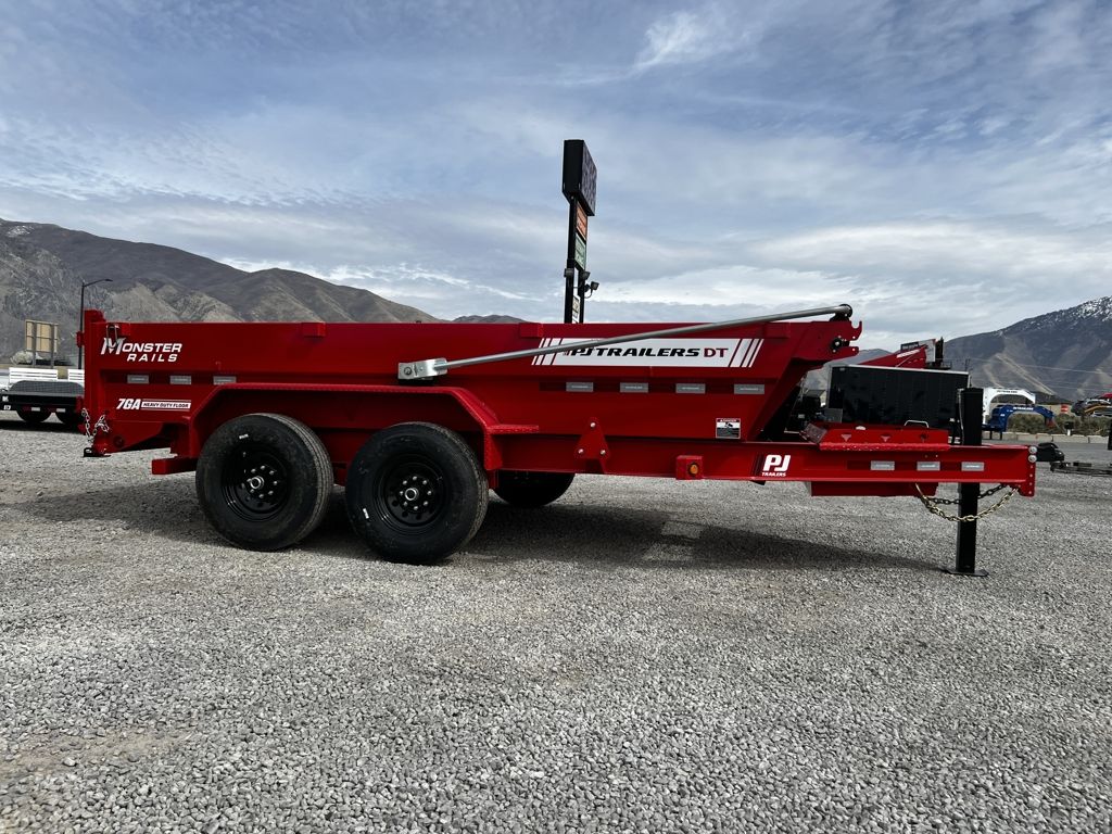 2026 PJ Trailers 7x14 83 Low Pro (DT1) Telescopic"