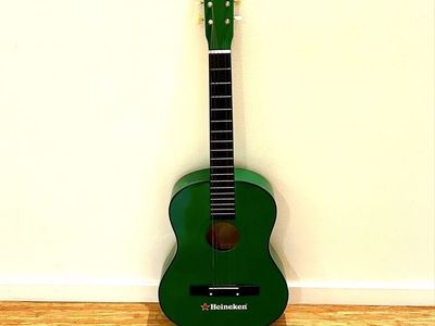 Heineken Beer promotional advertising acoustic guitar