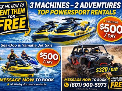 Sea Doo, Jet Ski, Waverunner for RENT