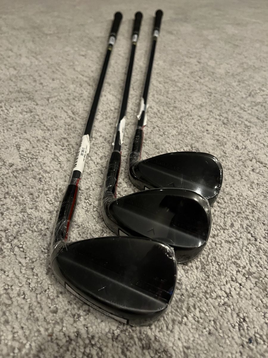 New Callaway OPUS SP Black Wedge Set 52, 56, 60 