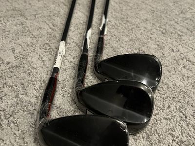 New Callaway OPUS SP Black Wedge Set 52, 56, 60