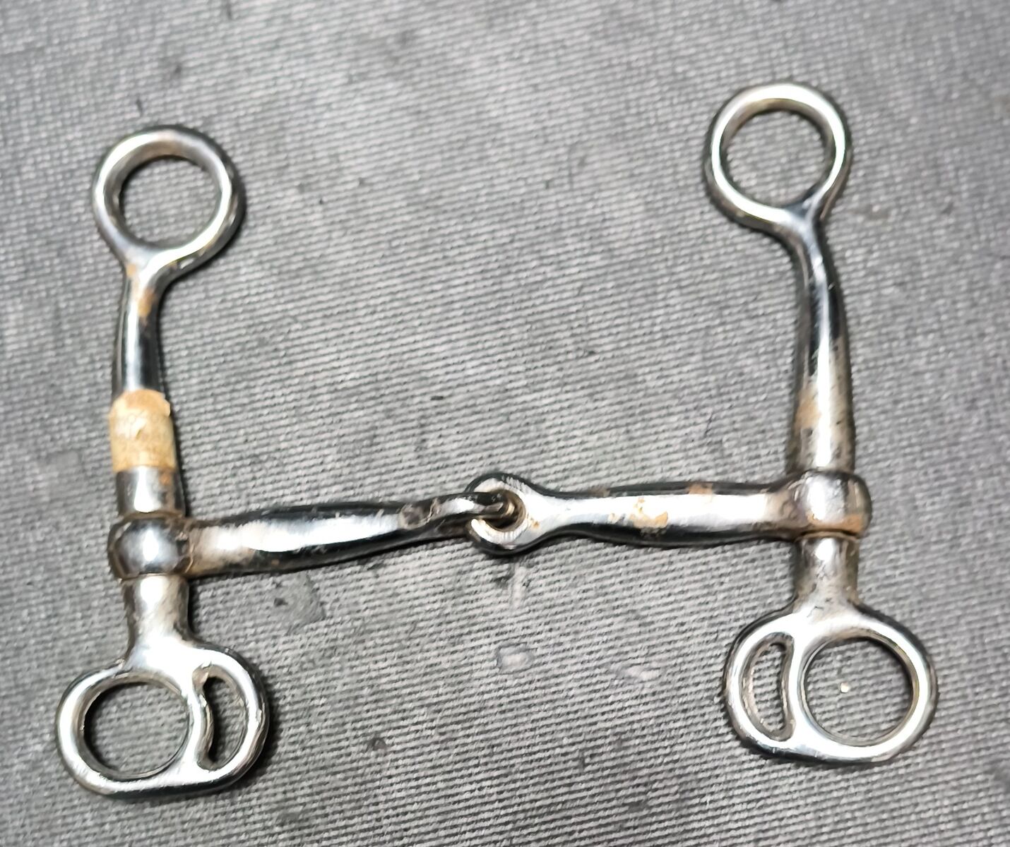 Snaffle Bit For Horse's Mouth In Perfect Shape