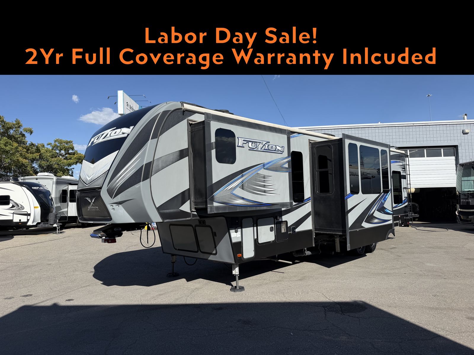 Excellent Shape, 39Ft Short, Sleeps 10, 4 Season 2017 Keystone Fuzion 384 like Dutchmen Voltage, Raptor, Momentum