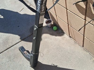 Allen Sports 542RR Bike Rack 4-Bike Hitch Mounted Carrier for Cars, Trucks, SUVs