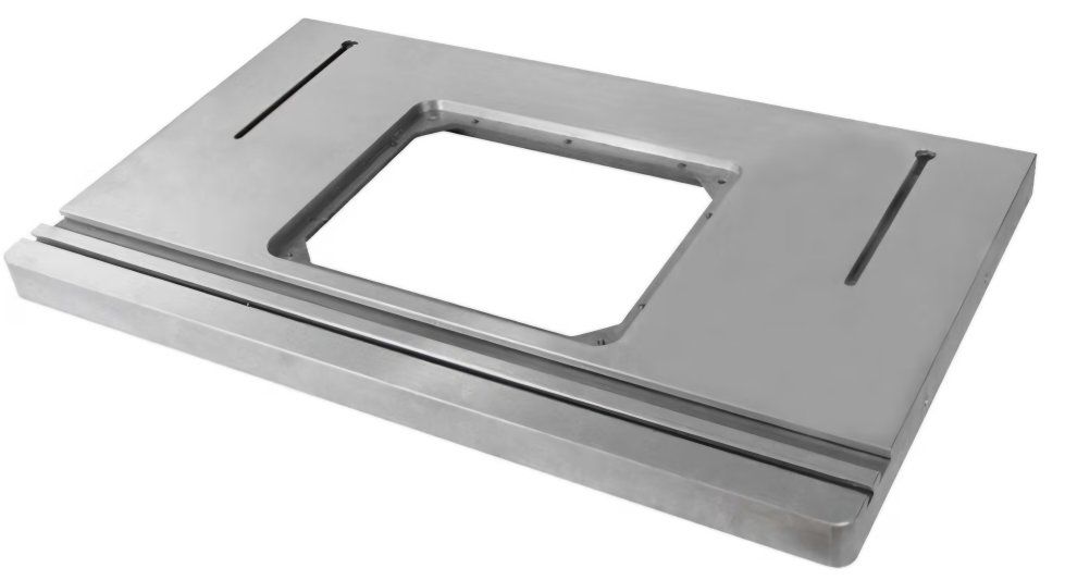 O'SKOOL Cast Iron Router Table Extension Wing, 27 Inch by 16 Inch Router Table Top, 11-3/4 Inch by 9-1/4 Inch Plate Opening, Fit
