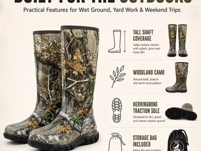 Hunting boots size 10