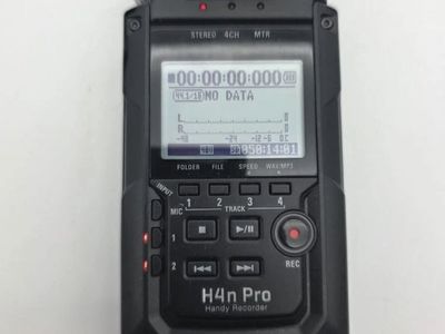 Zoom H4n Pro Handy Recorder 4-Track Digital Audio Recorder XLR USB 24-Bit/96kHz