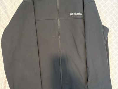 Columbia Sportswear Black Full-Zip Fleece Jacket Men's Size L