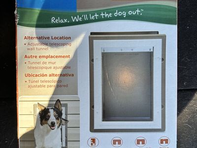 New Adjustable Dog Door