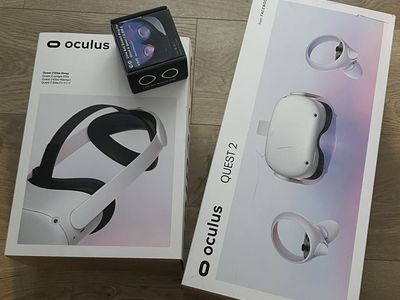 Quest 2 Oculus with support and lenses
