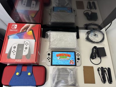 Nintendo Switch Oled Modded 256gb W/ Games