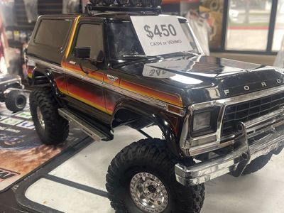 Traxxas TRX4 1979 Bronco RTR with battery $450